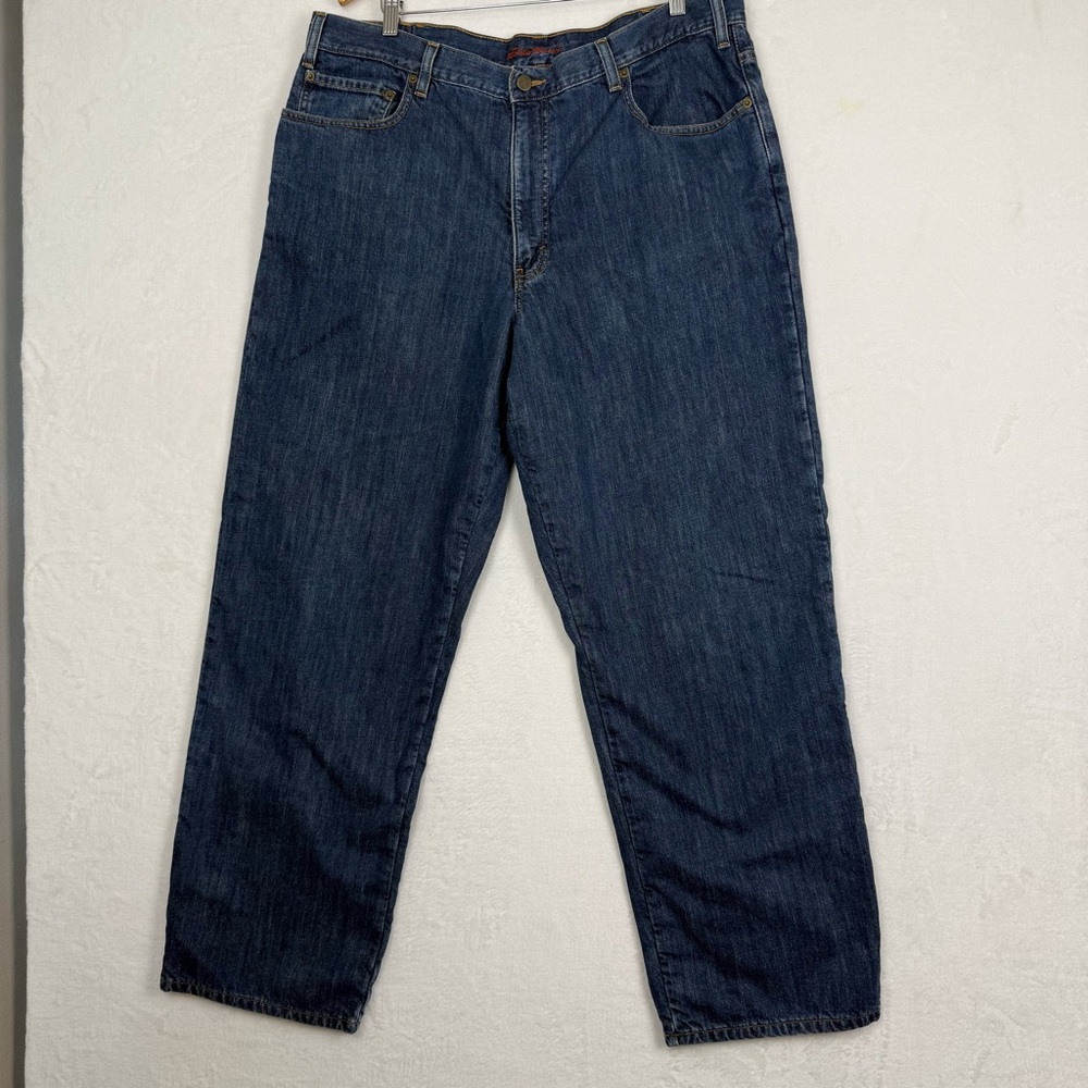 Eddie Bauer Premium Denim Lined Jeans Men’s 100% Cotton Flannel See measurements